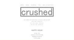 Desktop Screenshot of barcrushed.com